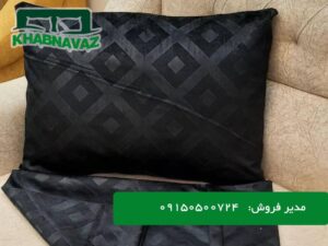 روبالشی مخمل دورو طرح متال خواب نواز